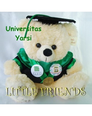 Boneka Wisuda Universitas Yarsi - FK (30 cm)
